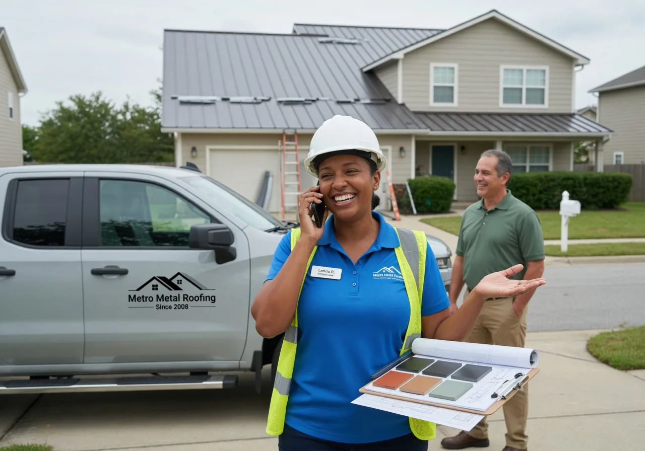 Storm Damage Metal Roof Repair in Sandy Lake, PA